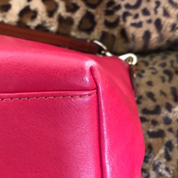 Dooney and Bourke Fuchsia Satchel - Picture 6 of 8